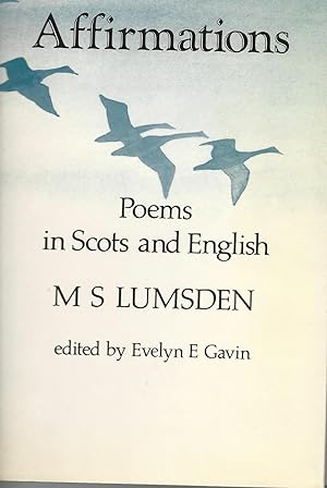 Immagine del venditore per Affirmations Poems in Scots and English. venduto da Deeside Books