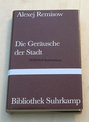 Bild des Verkufers fr Die Gerusche der Stadt zum Verkauf von HESPERUS Buchhandlung & Antiquariat