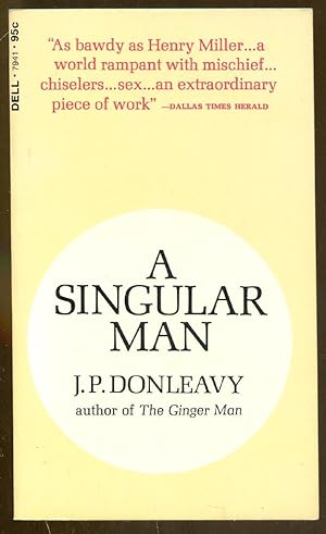 Imagen del vendedor de A Singular Man a la venta por Dearly Departed Books