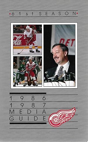 Immagine del venditore per Detroit Red Wings Media Guide 1986- 87 venduto da Cher Bibler