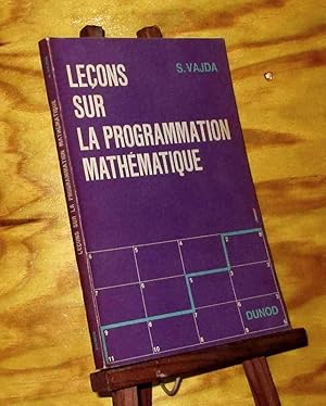 Immagine del venditore per LEC ONS SUR LA PROGRAMMATION MATHE MATIQUE venduto da Livres 113