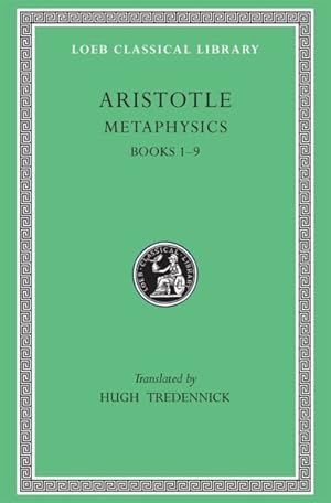Immagine del venditore per Aristotle : Metaphysics, Books I-IX venduto da GreatBookPrices