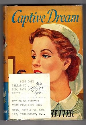 Captive Dream by Laura Whetter (First Edition) Ward Lock File Copy