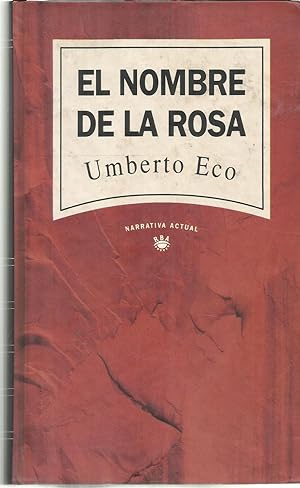Bild des Verkufers fr El nombre de la rosa (Narrativa Actual) zum Verkauf von TU LIBRO DE OCASION
