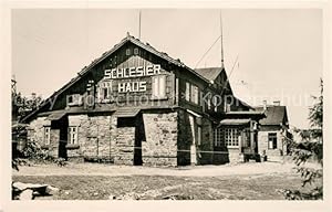 Postkarte Carte Postale 43230748 Kahlenberg Krynica Morska Ostpreussen Schlesierhaus Kahlenberg K...