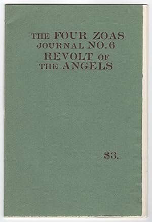 Bild des Verkufers fr The Four Zoas Journal 6 (Revolt of the Angels; ca. 1977) zum Verkauf von Philip Smith, Bookseller