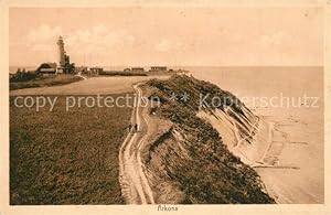 Postkarte Carte Postale 43264382 Arkona Steilkueste Leuchtturm Arkona