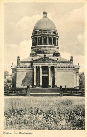 Postkarte Carte Postale 43307615 Dessau-Rosslau Mausoleum Dessau-Rosslau