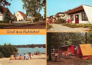 Seller image for Postkarte Carte Postale 43351863 Ruhlsdorf Bernau Dorfstrasse Jugenderholungszentrum Campingplatz Ruhlsd for sale by Versandhandel Boeger