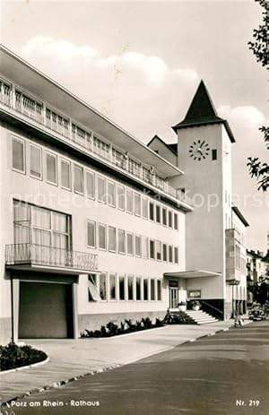 Postkarte Carte Postale 43370681 Porz Koeln Rathaus Porz Koeln