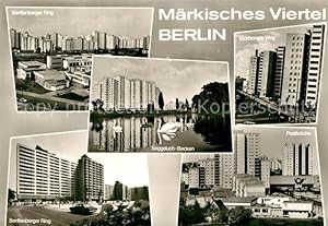 Postkarte Carte Postale 43371869 Berlin Maerkisches Viertel Senftenberger Ring Seggeluchbecken Ei...
