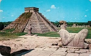 Seller image for Postkarte Carte Postale 43478639 Chichen Itza Castillo Chac Mool Chichen Itza for sale by Versandhandel Boeger