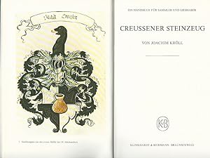 Creussener Steinzeug. Ein Handbuch für Sammler und Liebhaber. Bibliothek für Kunst- und Antiquitä...