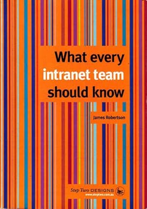 Seller image for What Every Intranet Team Should Know for sale by Goulds Book Arcade, Sydney