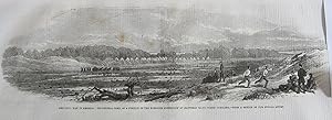 Seller image for AMERICAN CIVIL WAR IN 1862, CAMP WINFIELD, HATTERAS INLET, NORTH CAROLINA AND THE BURNSIDE EXPEDIO AT HATTERAS INLET, IN 1862, - A FINE ORIGINAL ENGRAVING for sale by K Books Ltd ABA ILAB