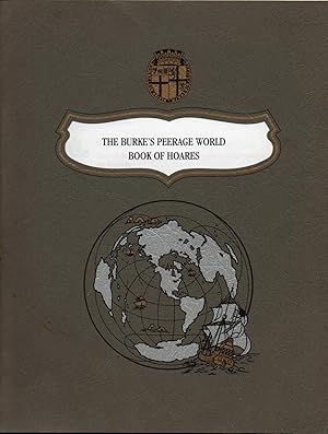 The Burke's Peerage World Book of Hoares