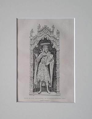 Statue de Saint Jean-Baptiste par Michelozzo-Michelozzi - (aus: Gazette des Beaux-Arts, Tome XXVI...