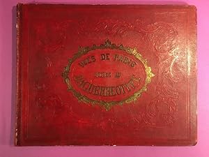 Collection de 28 vues de Paris prises au daguerréotype, gravures en taille douce sur acier.