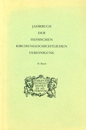 Imagen del vendedor de Jahrbuch der Hessischen Kirchengeschichtlichen Vereinigung 35. Band a la venta por Antiquariat Liberarius - Frank Wechsler