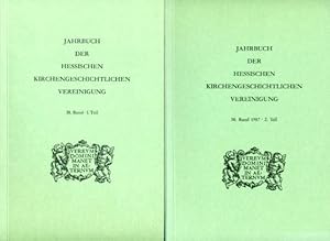 Imagen del vendedor de Jahrbuch der Hessischen Kirchengeschichtlichen Vereinigung 38. Band. Teile 1 und 2. a la venta por Antiquariat Liberarius - Frank Wechsler