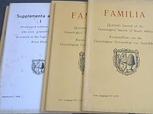 Familia: Quarterly Journal of the Genealogical Society of South Africa / Kwartaalblad van die Gen...