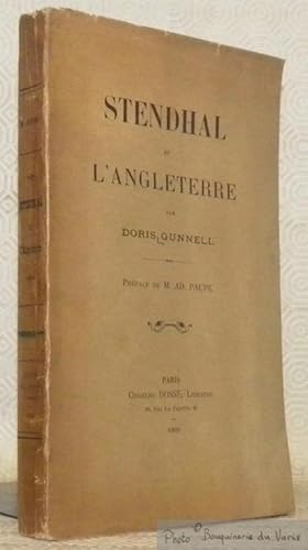 Seller image for Stendhal et l'Angleterre. Prface de M. Ad. Paupe. for sale by Bouquinerie du Varis