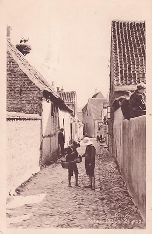 Peter Daus Slippe Ribe Denmark Old Postcard