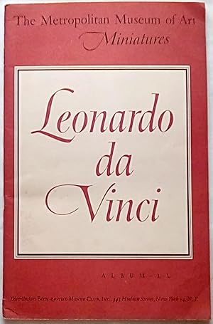 Imagen del vendedor de The Metropolitan Museum of Art Miniatures Album LL: Leonardo da Vinci a la venta por P Peterson Bookseller