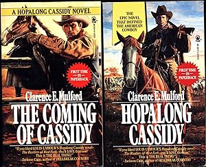 Seller image for Hopalong Cassidy / The Epic Novel That Defined The American Cowboy / First Time in Paperback, AND A MATCHING SECOND BOOK, The Coming of Cassidy / A Hopalong Cassidy Novel / First Time in Paperback for sale by Cat's Curiosities