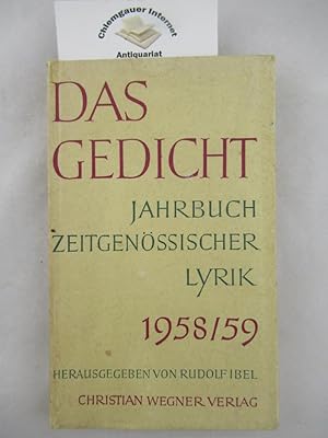 Das Gedicht. Jahrbuch zeitgenössischer Lyrik. Vierte Folge. 1958/59.