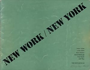 Seller image for New Work / New York for sale by Specific Object / David Platzker