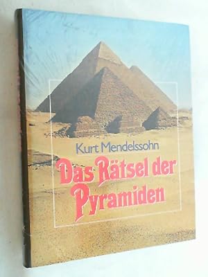 Bild des Verkufers fr Das Rtsel der Pyramiden. zum Verkauf von Versandantiquariat Christian Back