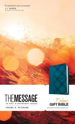 Seller image for The Message Deluxe Gift Bible: The Bible in Contemporary Language (Leather / Fine Binding) for sale by BargainBookStores