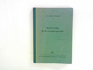 Seller image for Mustervertrge fr das Gaststttengewerbe for sale by ANTIQUARIAT FRDEBUCH Inh.Michael Simon