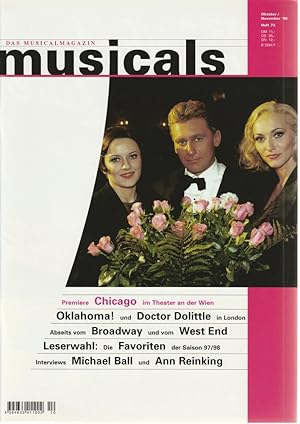 musicals Das Musicalmagazin Oktober / November 1998 Heft 73