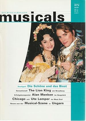 musicals Das Musicalmagazin Februar / März 1998 Heft 69