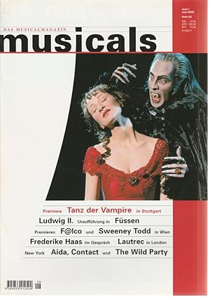 musicals Das Musicalmagazin Juni / Juli 2000 Heft 83