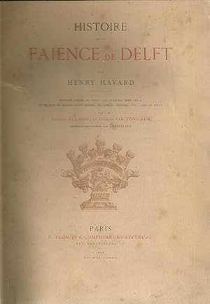 HISTOIRE DE LA FAIENCE DE DELFT