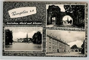 Bild des Verkufers fr Postkarte Carte Postale 43499496 Templin Zwischen Wald und Wasser Templin zum Verkauf von Versandhandel Boeger