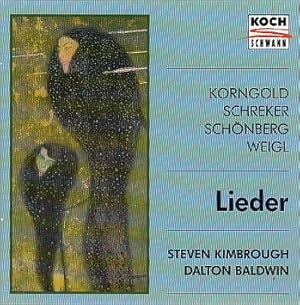 Korngold / Schreker / Schönberg / Weigl : Lieder / Steven Kimbrough, Dalton Baldwin