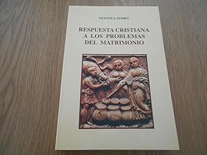 Imagen del vendedor de Respuesta cristiana a los problemas del matrimonio. a la venta por Librera Camino Bulnes