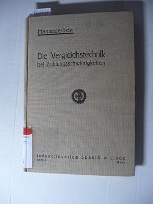 Seller image for Vergleichstechnik bei Zahlungsschwierigkeiten for sale by Gebrauchtbcherlogistik  H.J. Lauterbach