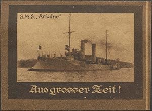 Seller image for Reklamemarke Aus grosser Zeit - S.M.S. Ariadne for sale by Veikkos