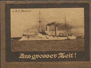 Seller image for Reklamemarke Aus grosser Zeit - S.M.S. Medusa for sale by Veikkos