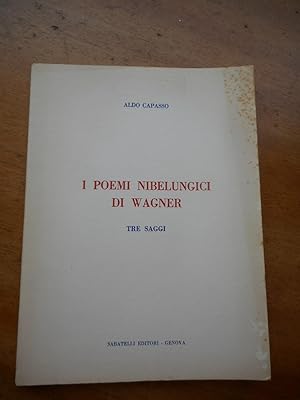 Imagen del vendedor de I poemi Nibelungici di Wagner a la venta por Frederic Delbos