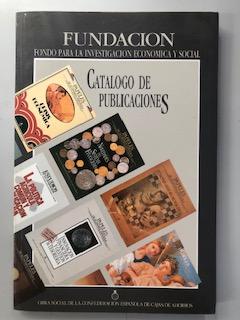 CATALOGO DE PUBLICACIONES 1989