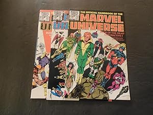 3 Iss Marvel Universe #13-15 Feb-Apr 1984 Bronze Age Marvel Comics