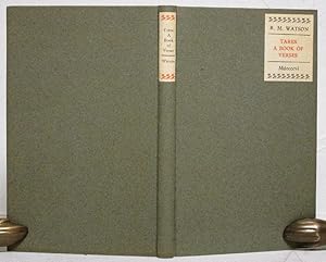 Immagine del venditore per Tares: A Book of Verses by Rosamund Marriott Watson (Thomas Mosher) venduto da Ivy Ridge Books/Scott Cranin