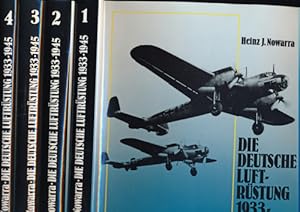 Bild des Verkufers fr Die deutsche Luftrstung 1933-1945. 4 Bnde (= kompl. Edition). zum Verkauf von Versandantiquariat  Rainer Wlfel