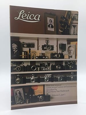 Seller image for Leica: Rare and Unusual Screw Mount Leicas and accessories described, Volume 1, part 1 for sale by Holt Art Books